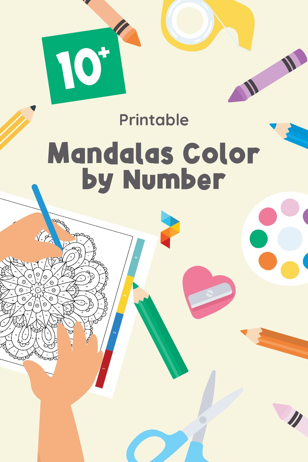 Mandalas Color By Number Mandalas Color By Number