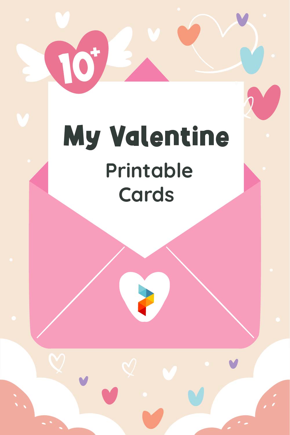 My Valentine  Printable Cards