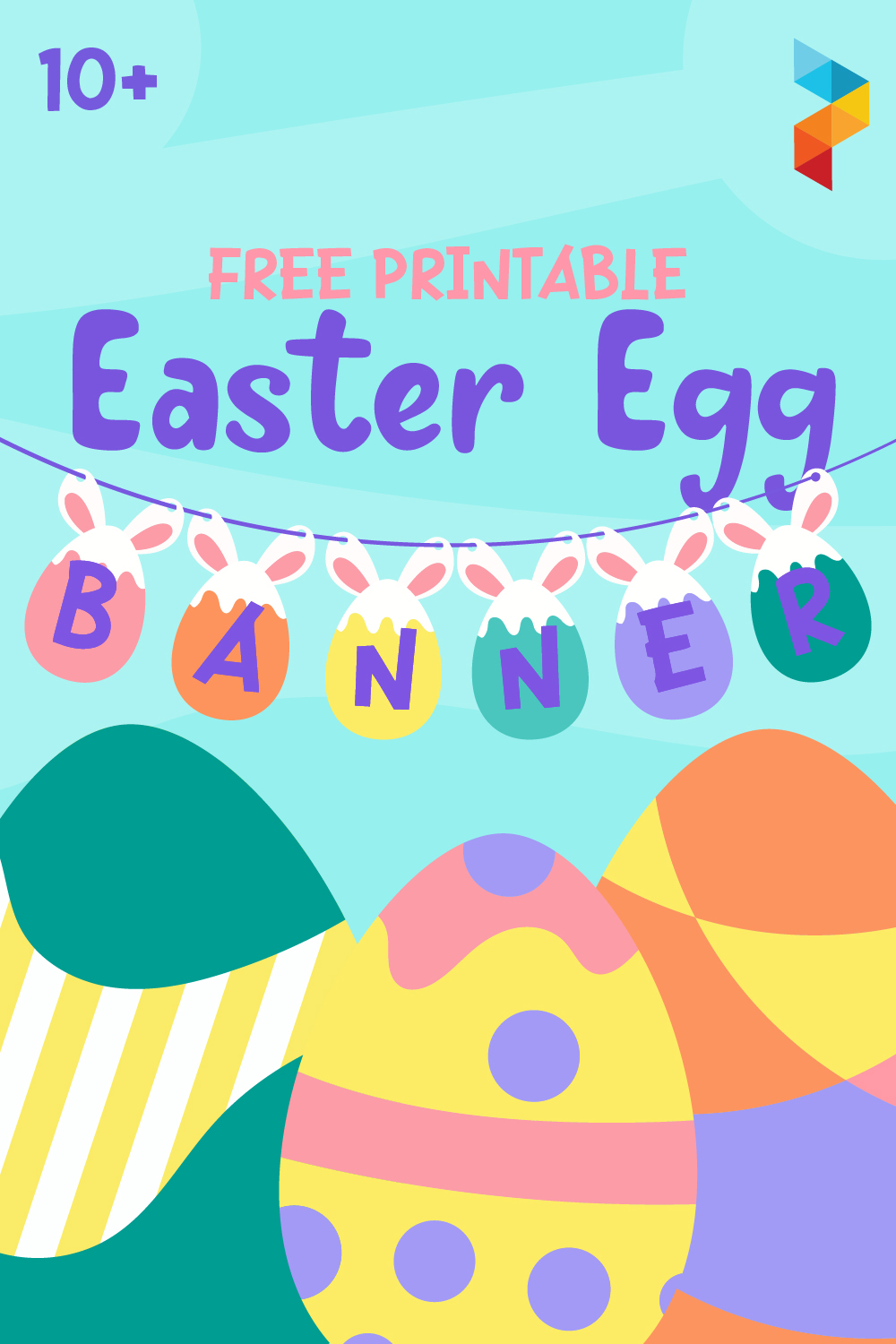 Easter Egg Banner Easter Egg Banner