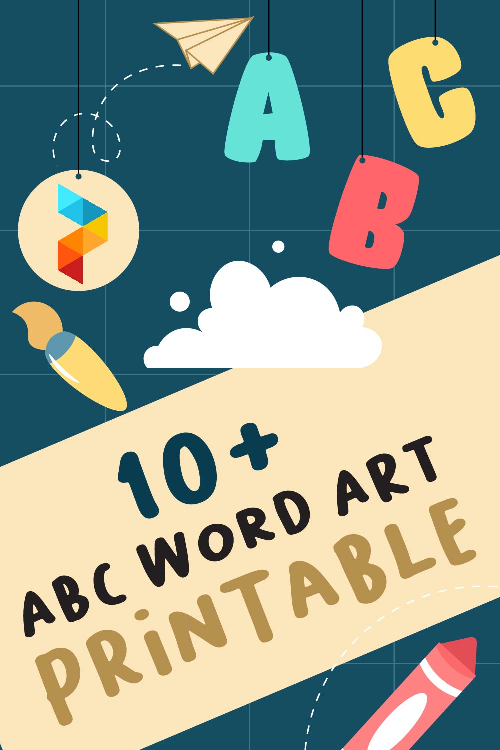ABC Word Art Printable