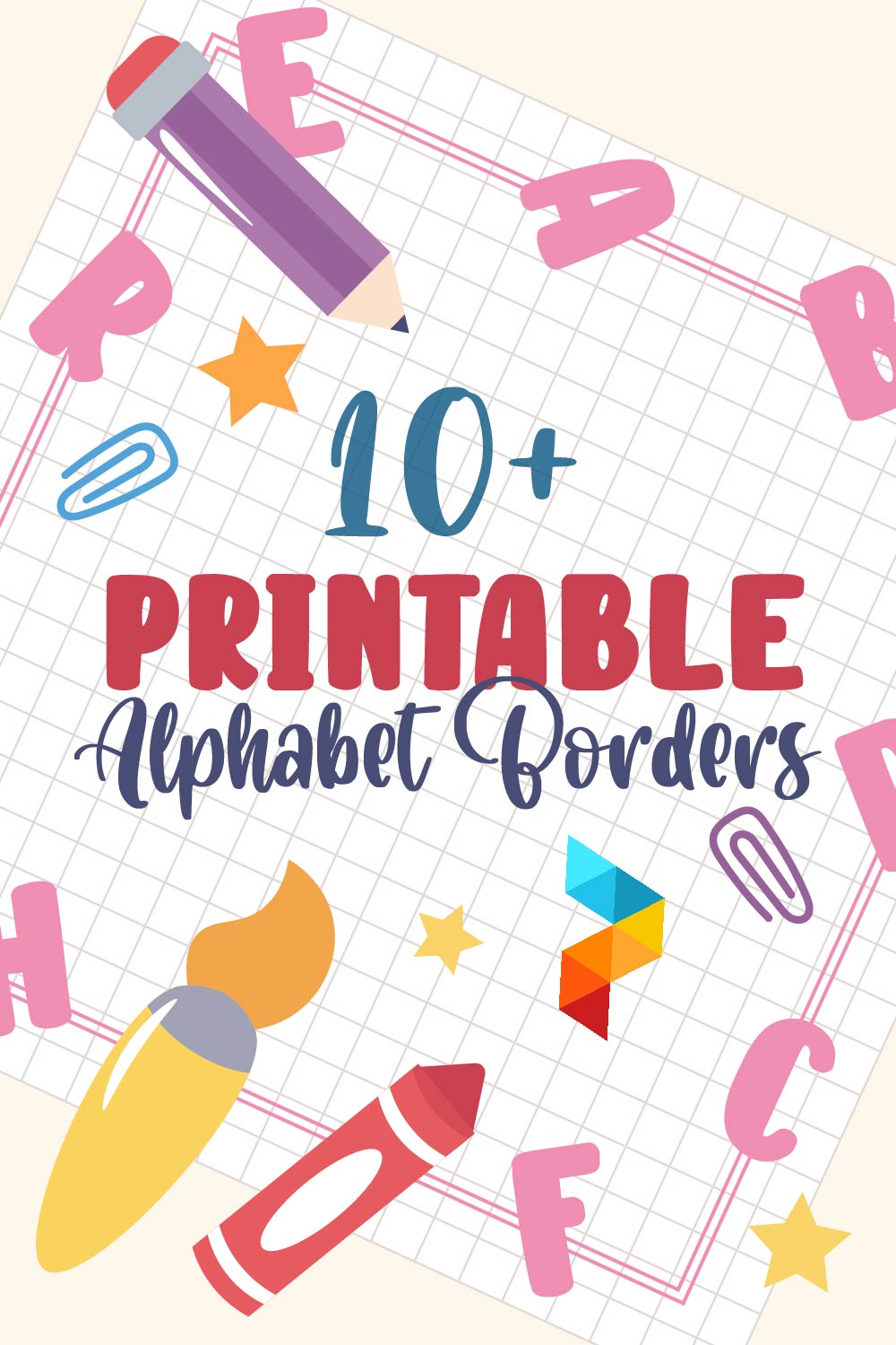 Printable Alphabet Borders