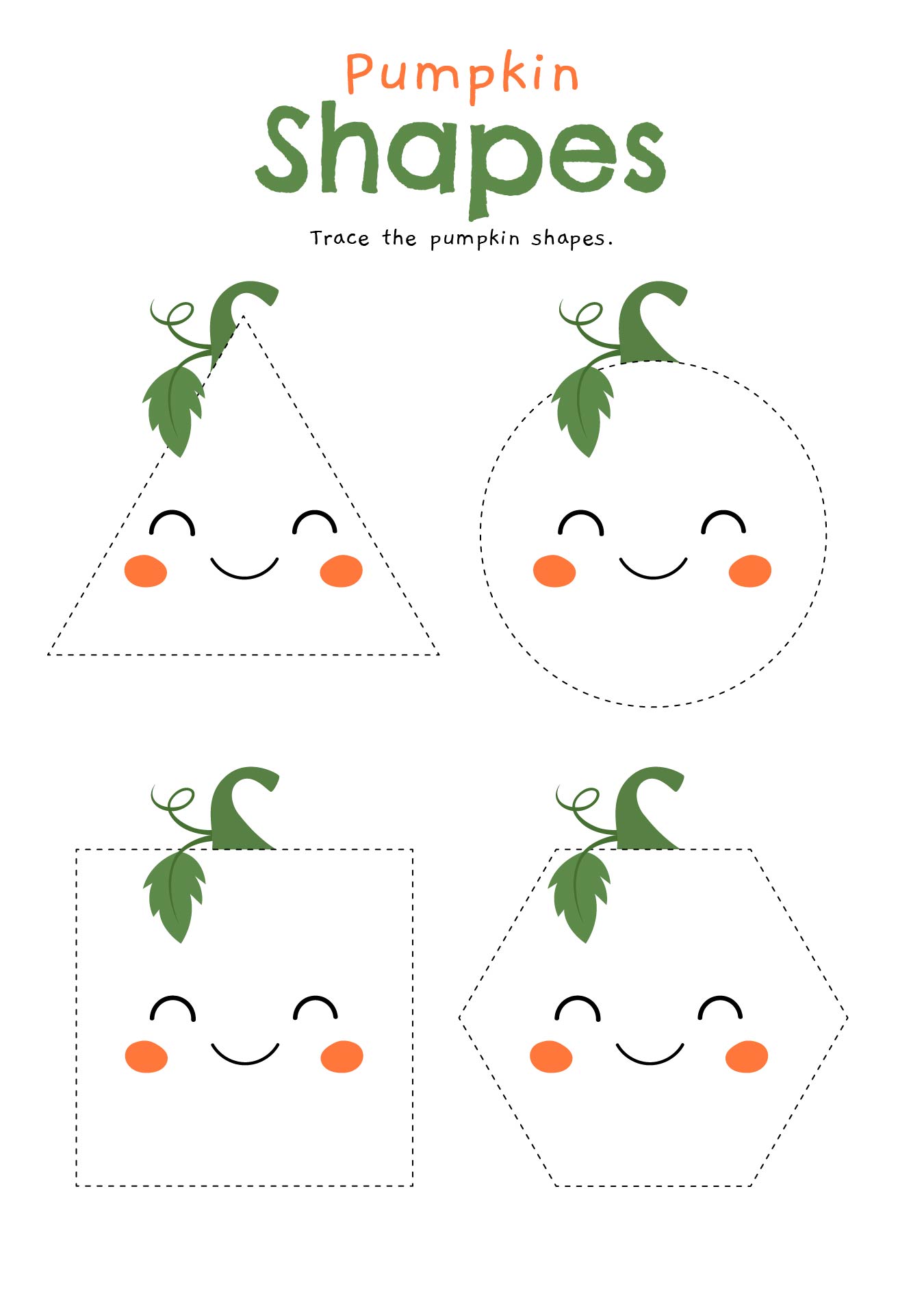 Autumn Pumpkin Preschool Activities Sheets Autumn Pumpkin Preschool Activities Sheets