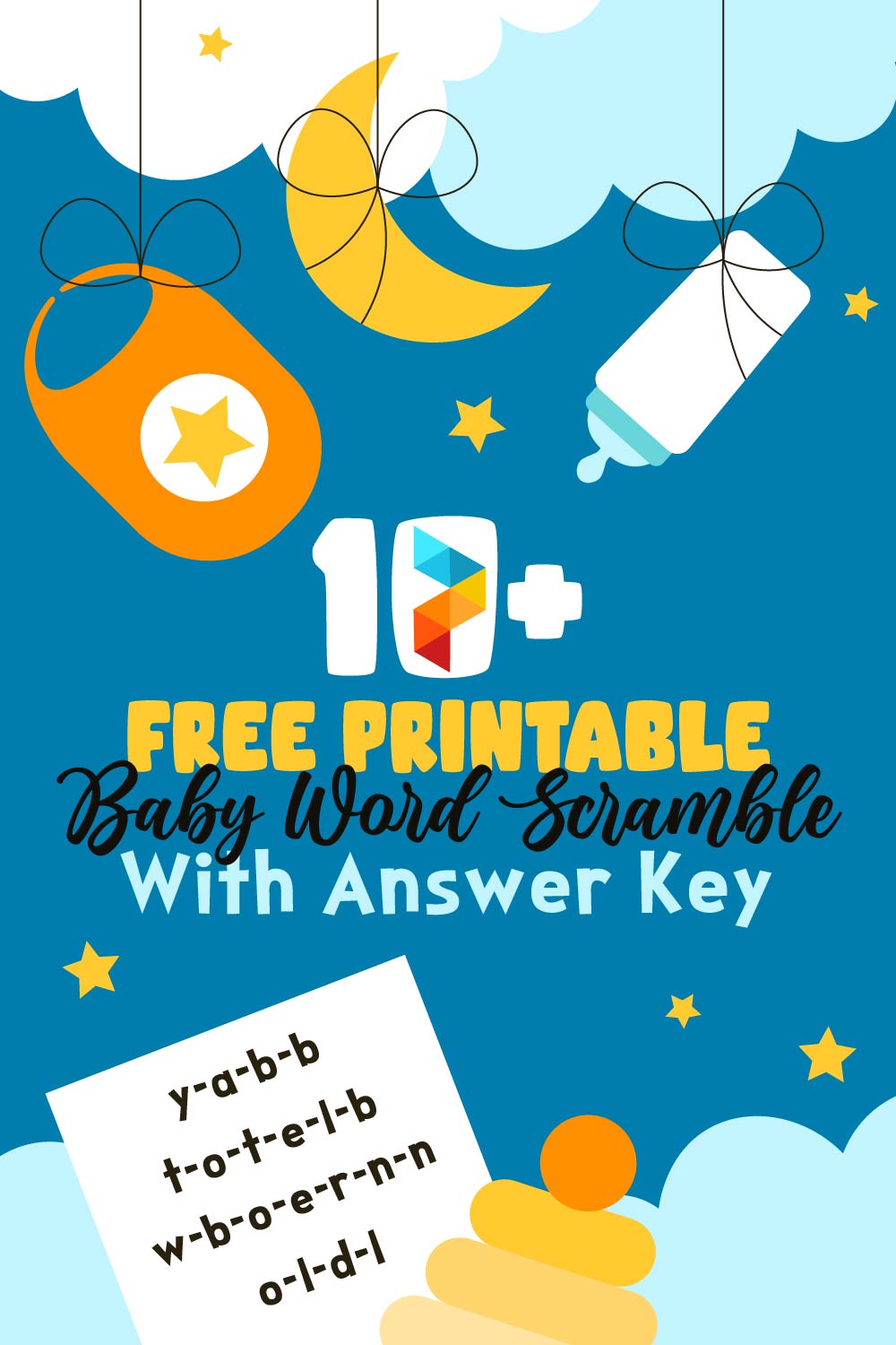 Baby Word Scramble With Answer Key Baby Word Scramble With Answer Key