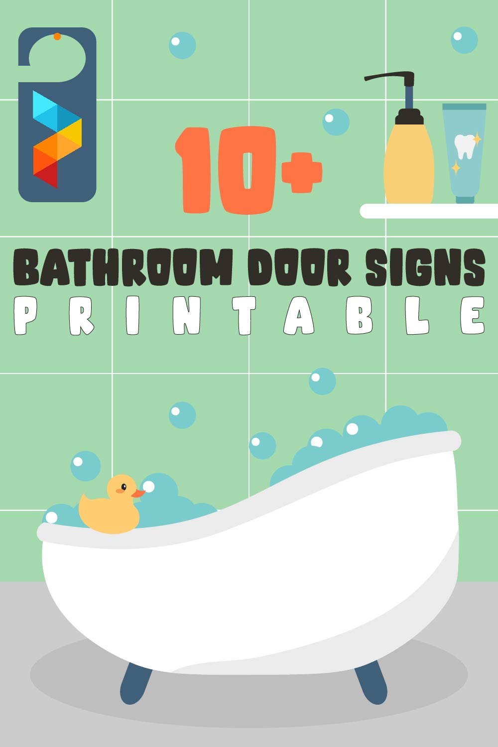 Bathroom Door Signs Bathroom Door Signs