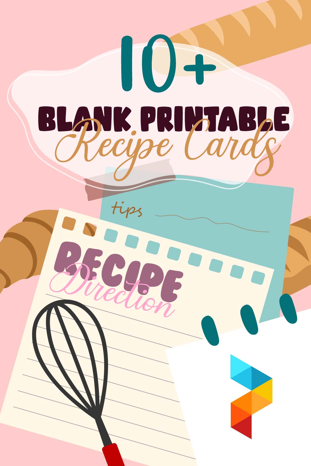Blank Recipe Cards Blank Recipe Cards