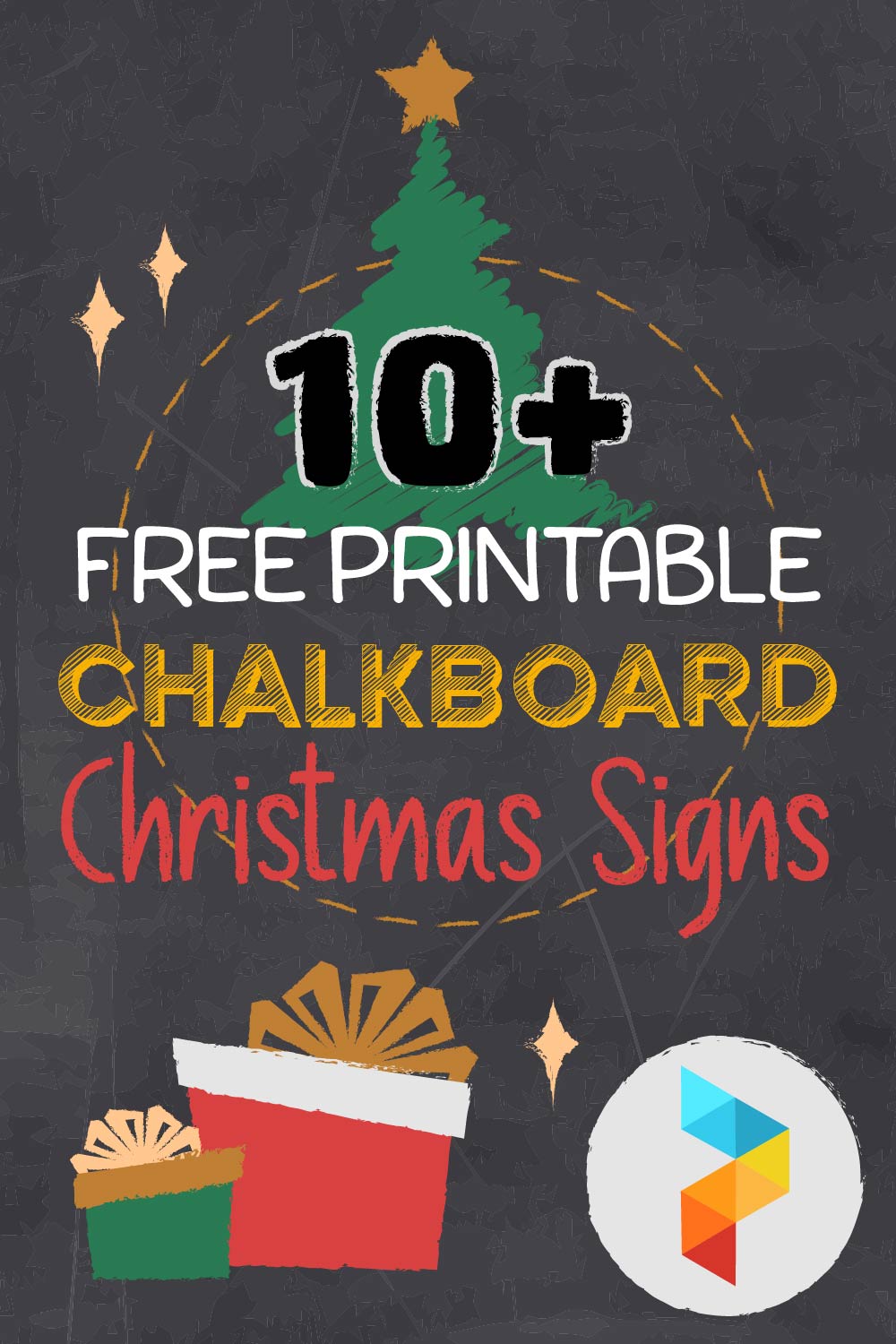 Chalkboard Christmas Signs Chalkboard Christmas Signs