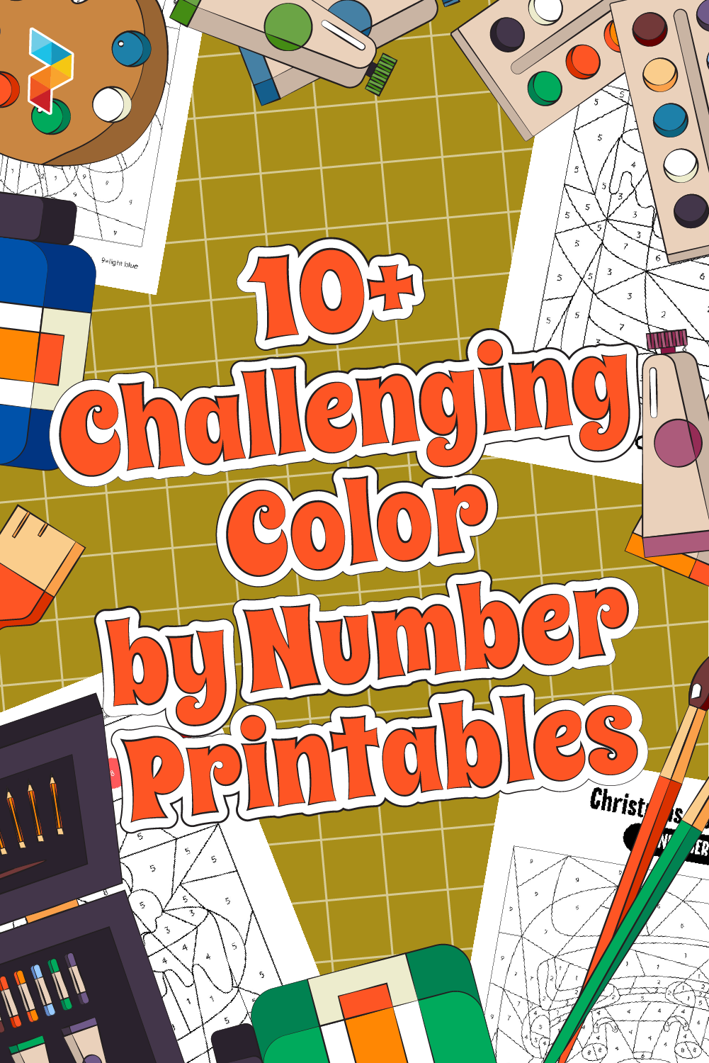 Challenging Color By Number Challenging Color By Number