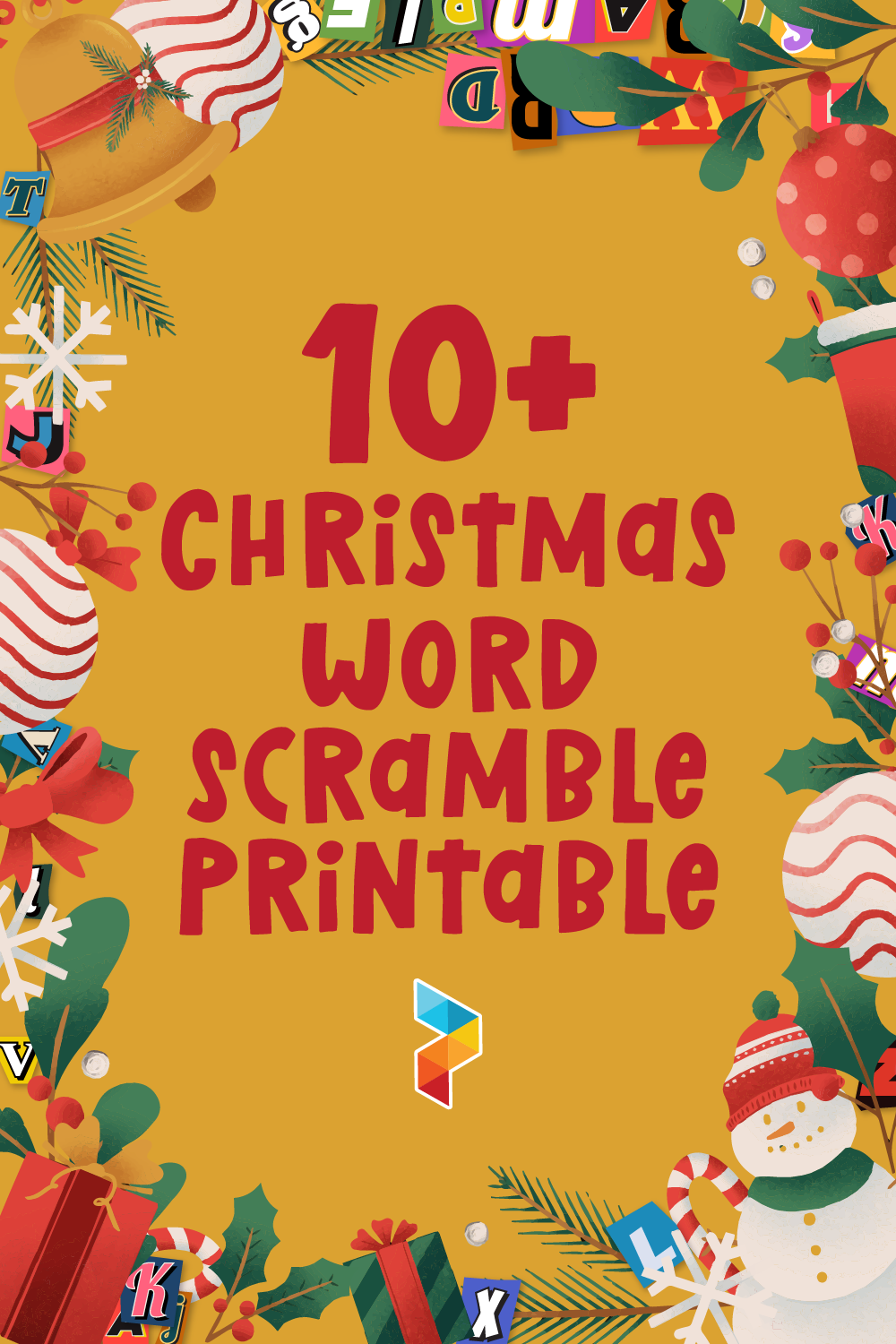 Christmas Word Scramble Printable