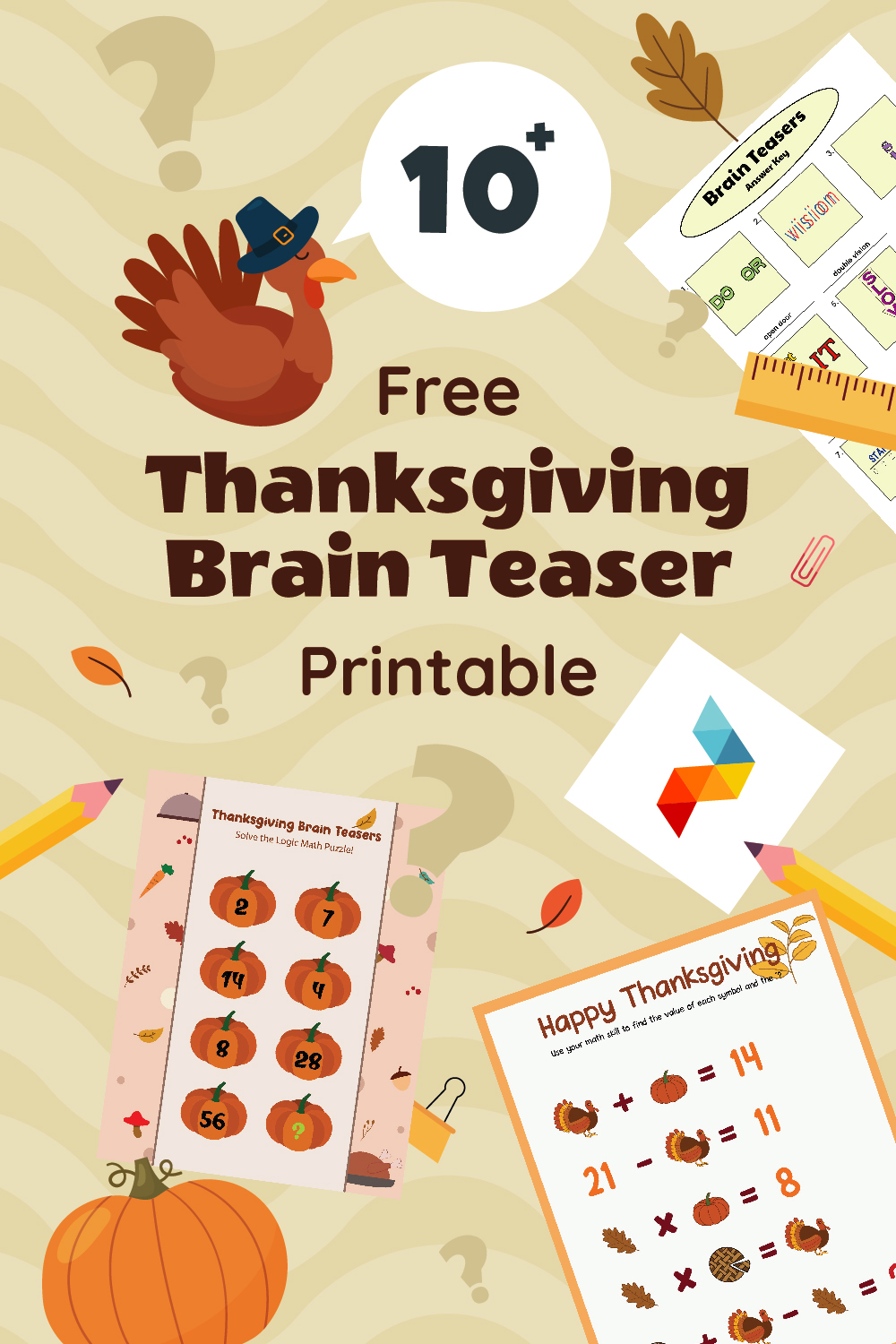Thanksgiving Brain Teasers Thanksgiving Brain Teasers