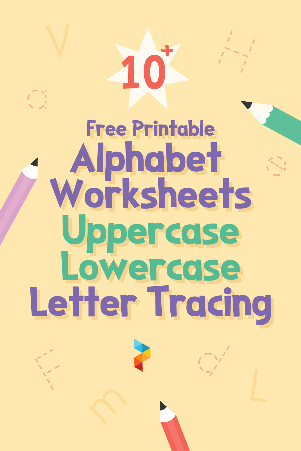 Printable Alphabet Worksheets Uppercase Lowercase Letter Tracing