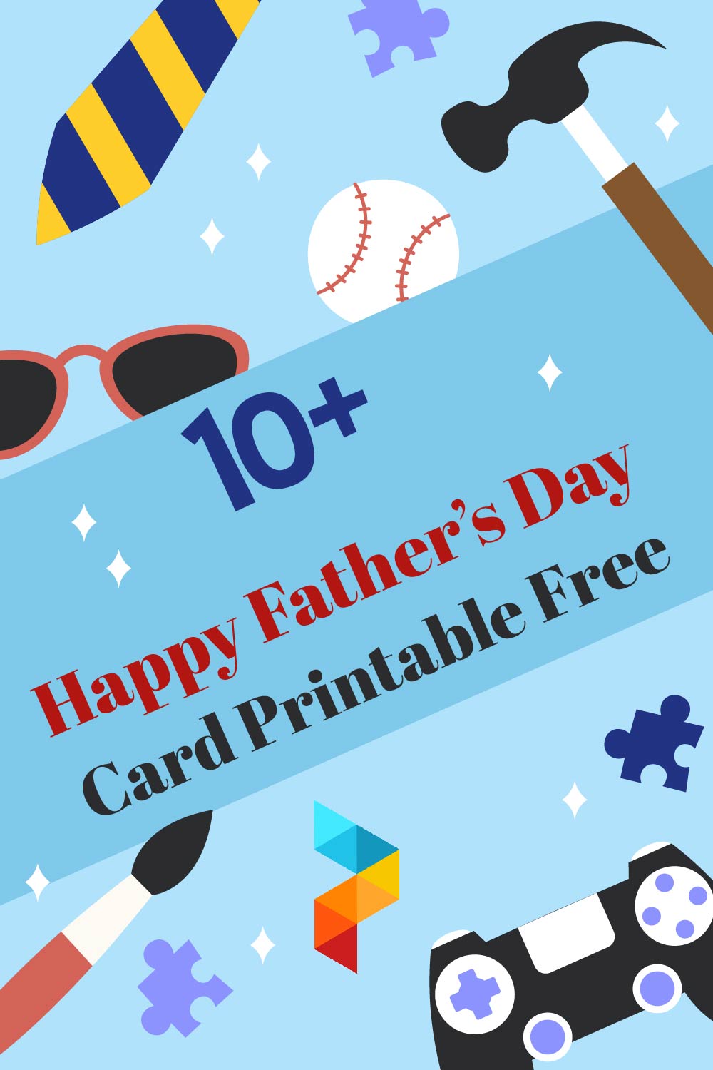 Happy Fathers Day Card Printable 