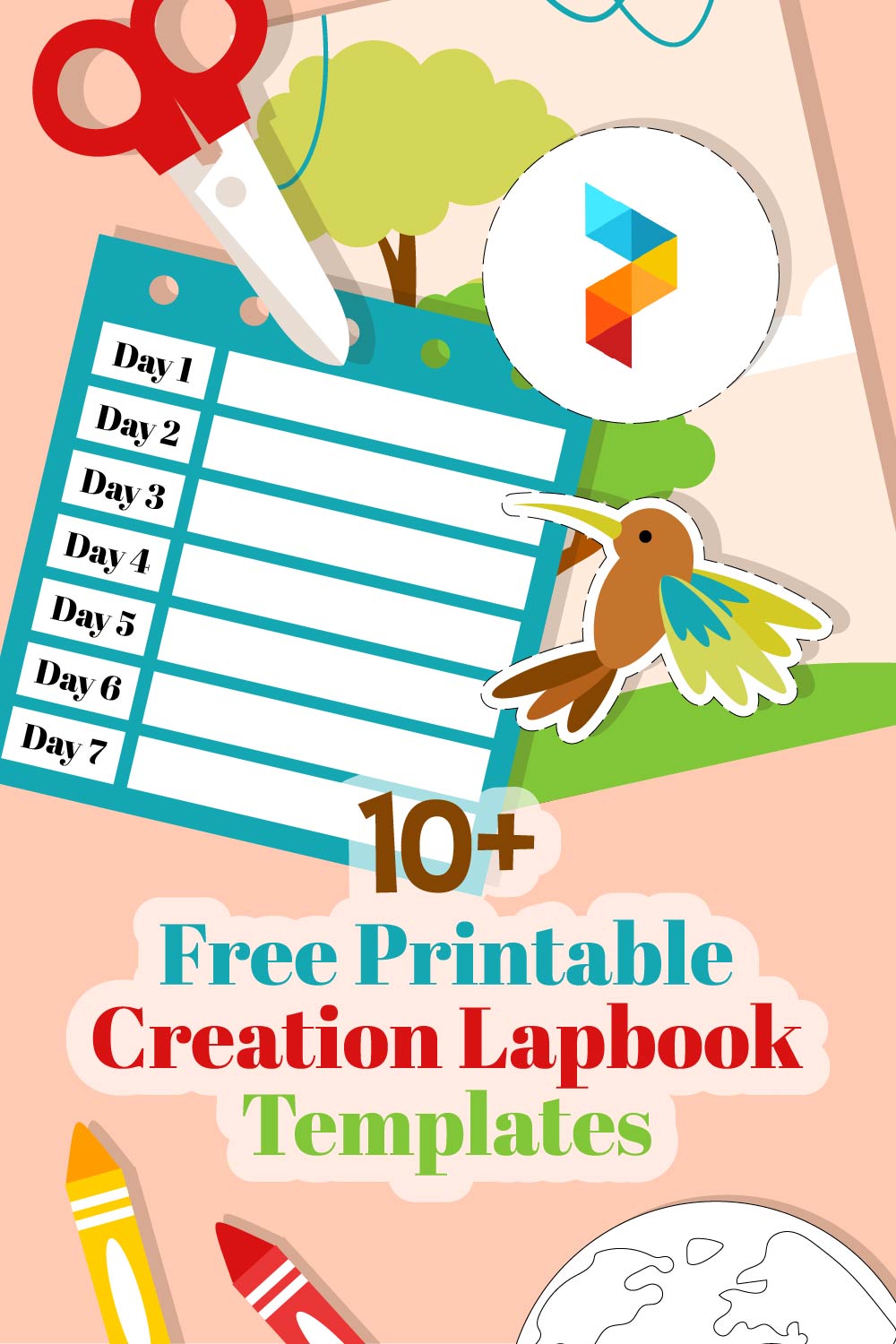 Creation Lapbook Templates Creation Lapbook Templates
