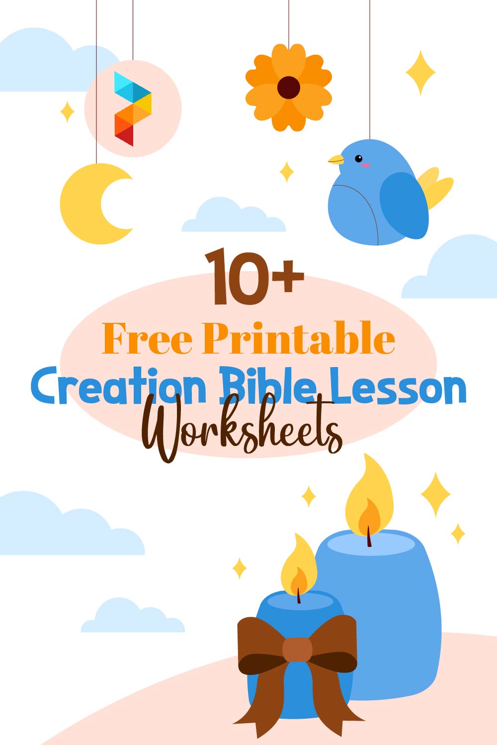 Creation Bible Lesson  Worksheets