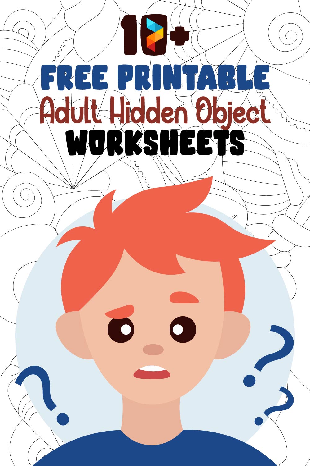 Adult Hidden Object  Worksheets