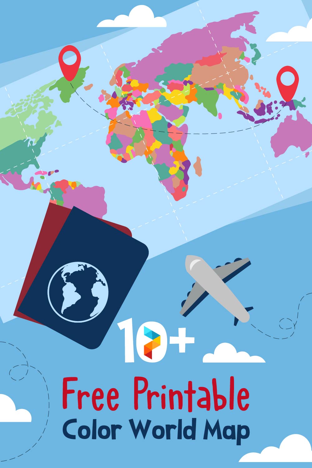 Color World Map