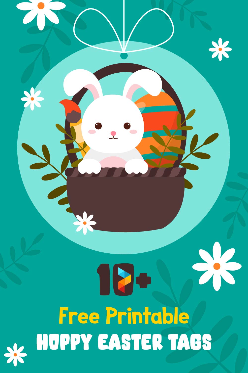 Hoppy Easter Printable Tags