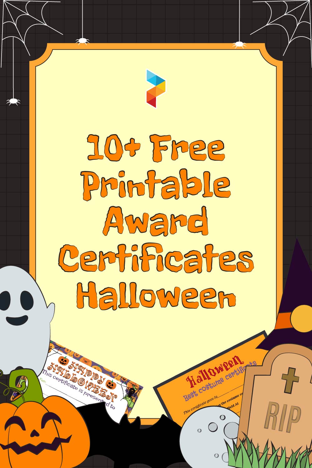 Printable Award Certificates Halloween