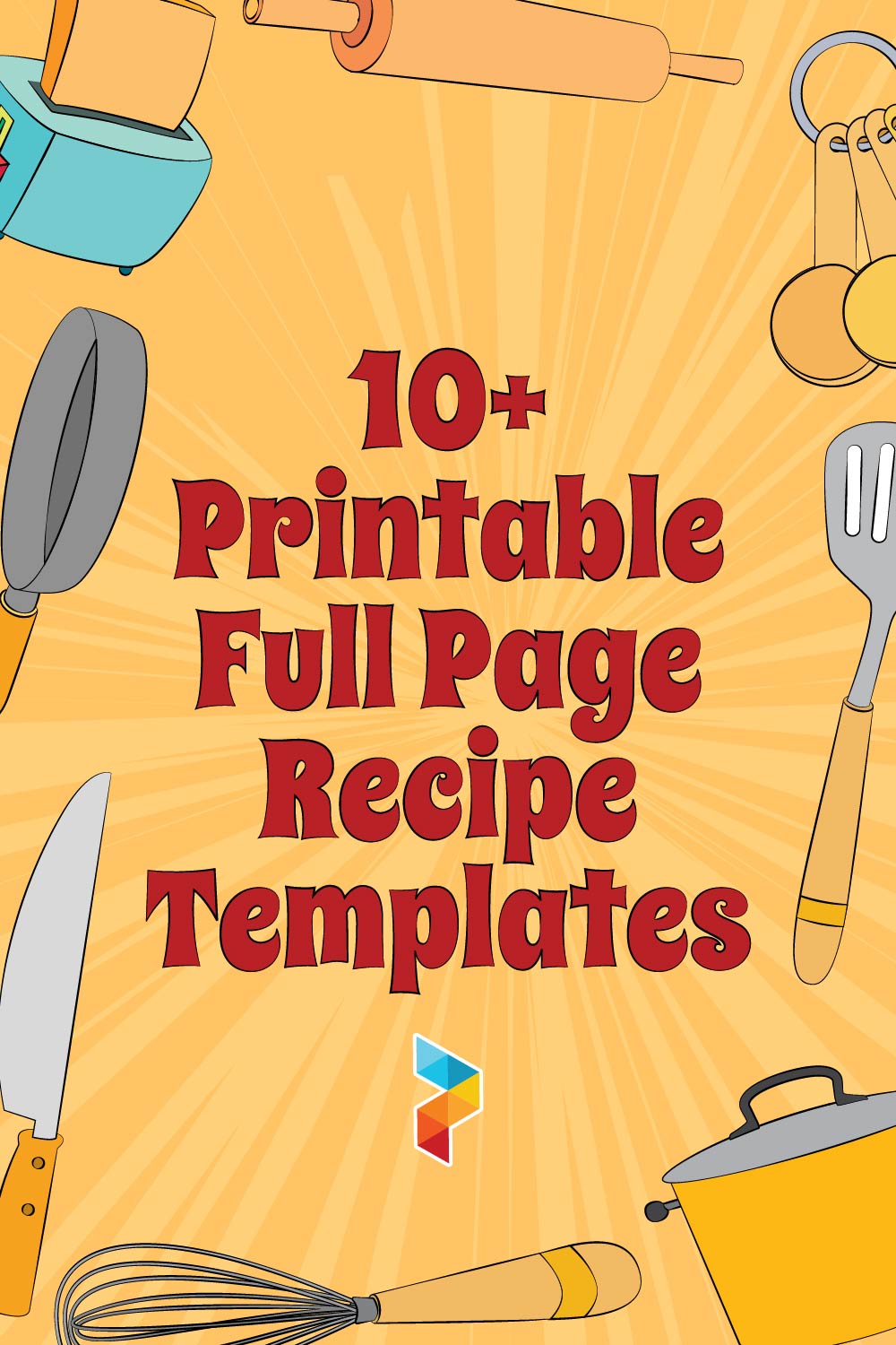 Printable Full Page Recipe Templates