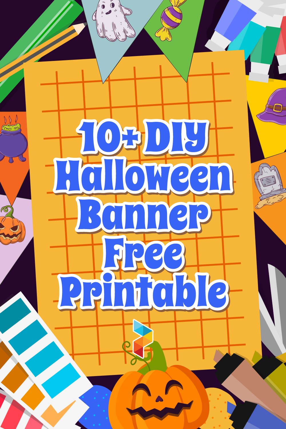 DIY Halloween Banner DIY Halloween Banner