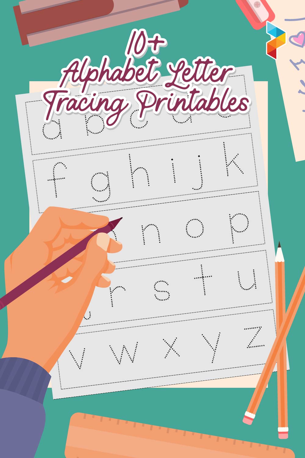 Alphabet Letter Tracing Printables