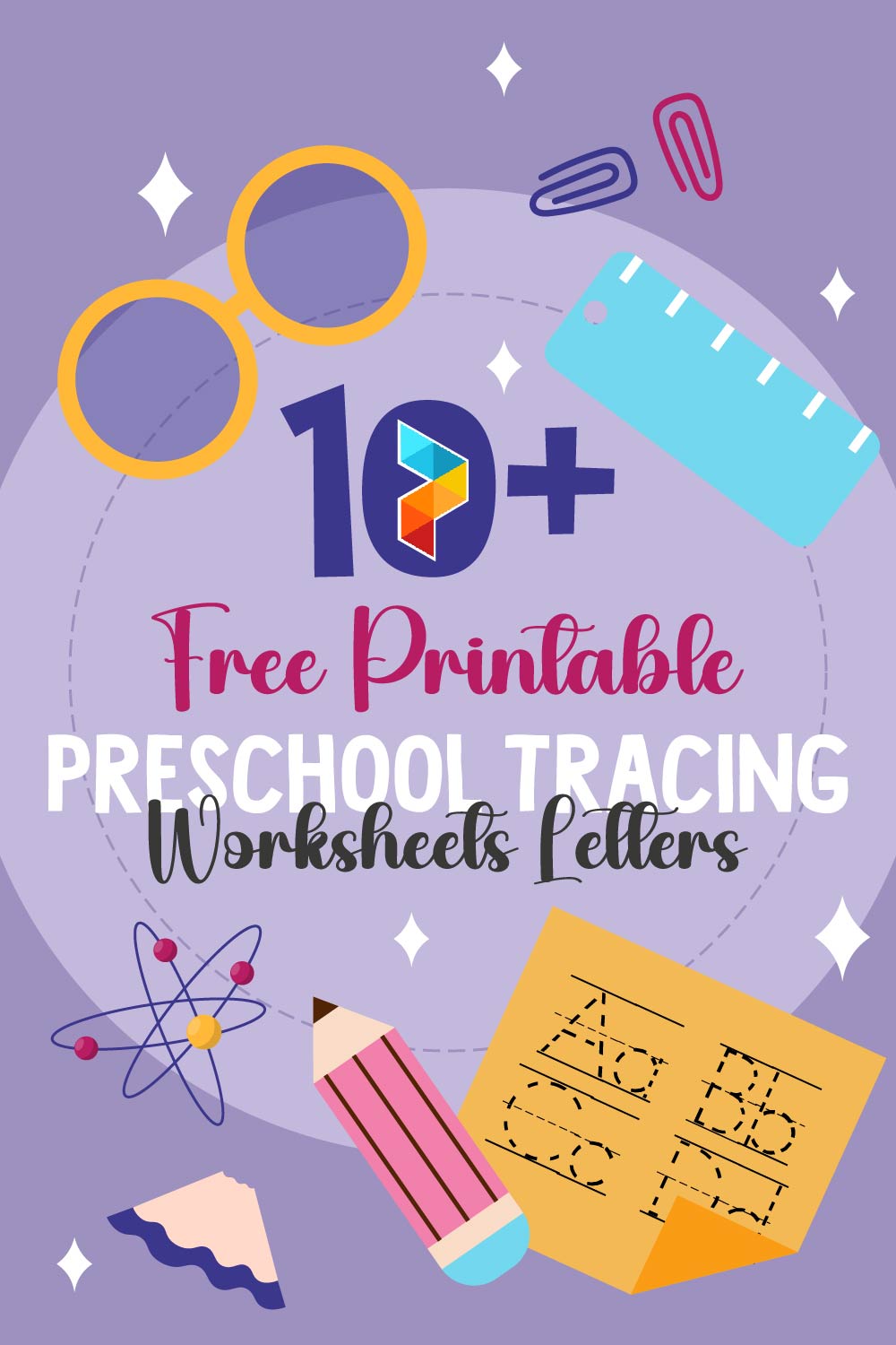 Preschool Tracing Worksheets   Letters