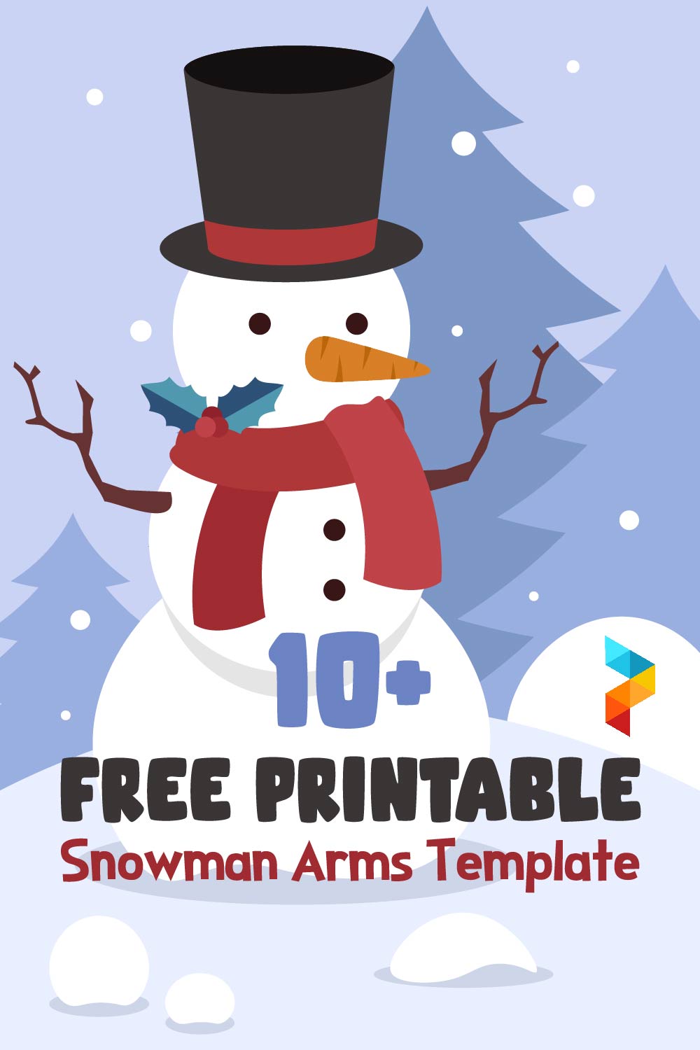 Snowman Arms Template Snowman Arms Template