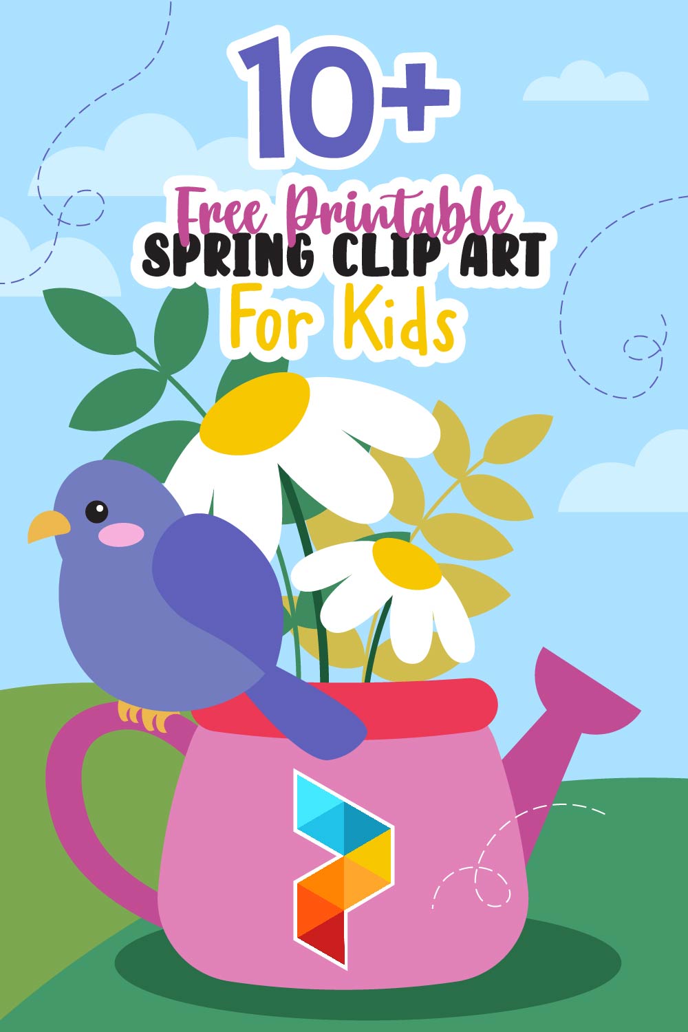  Printable Spring Clip Art for Kids