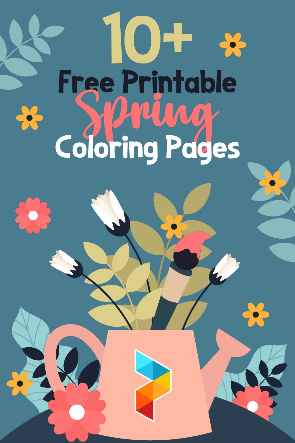 Spring Coloring Pages