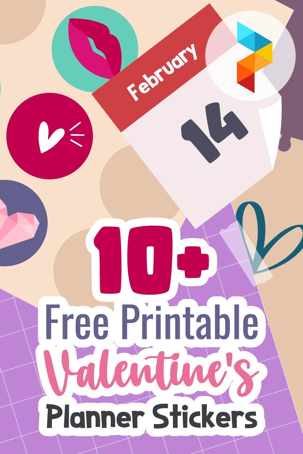 Valentine's Planner Stickers Valentine's Planner Stickers