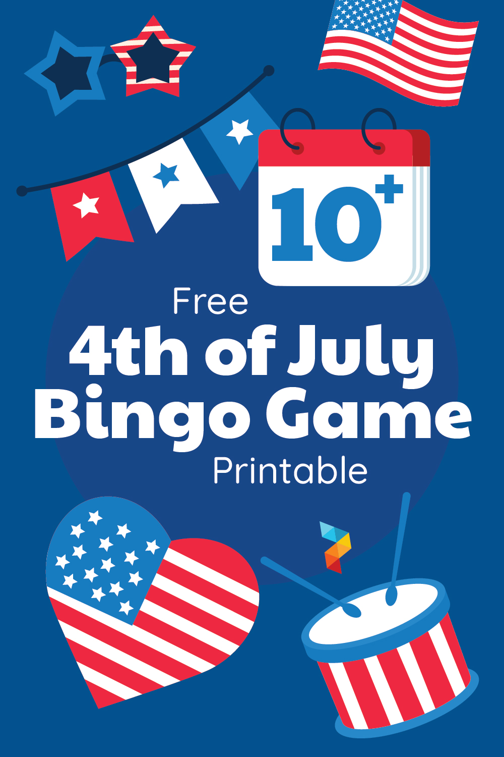 4th Of July Bingo Game
