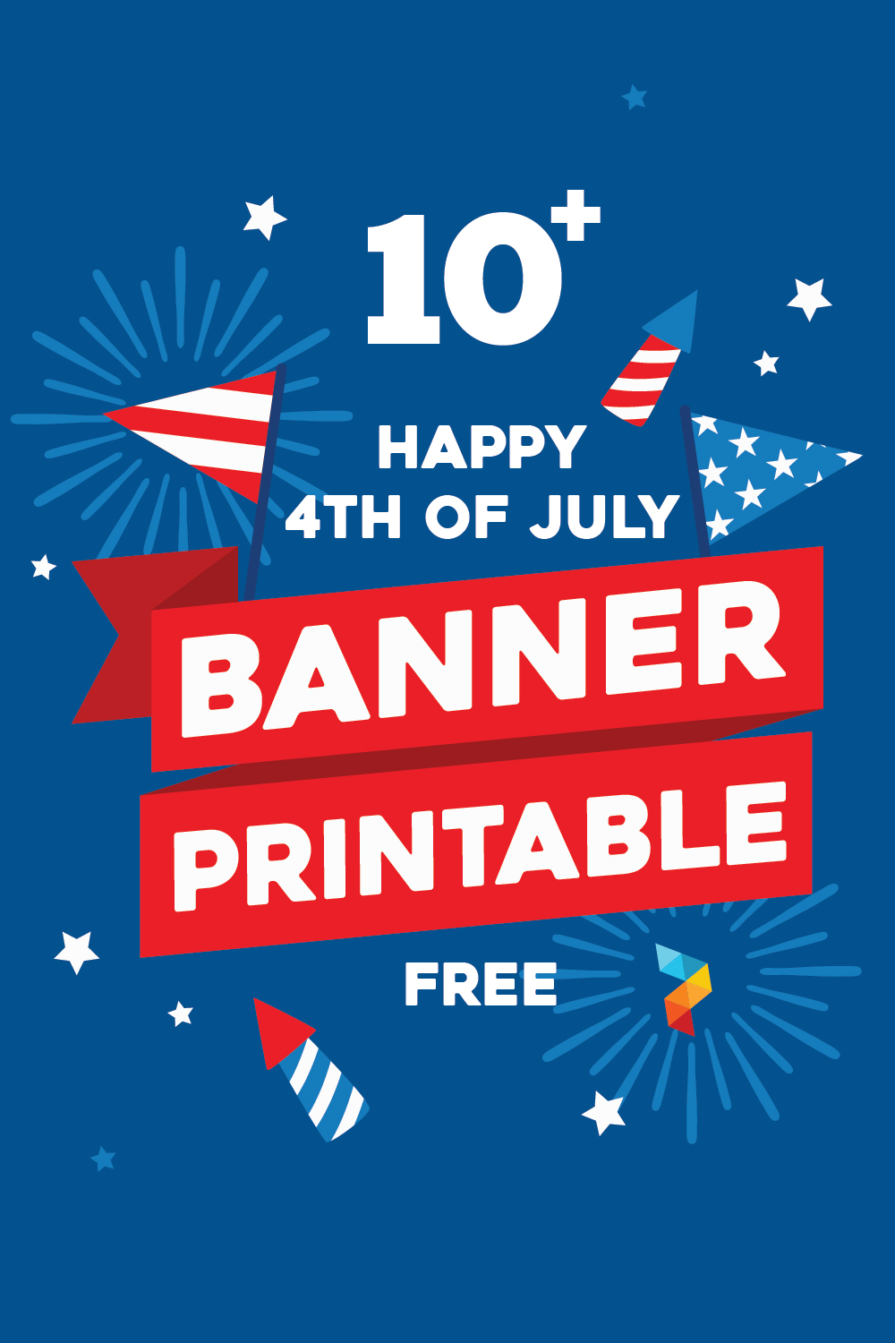 Happy 4th Of July Banner Happy 4th Of July Banner
