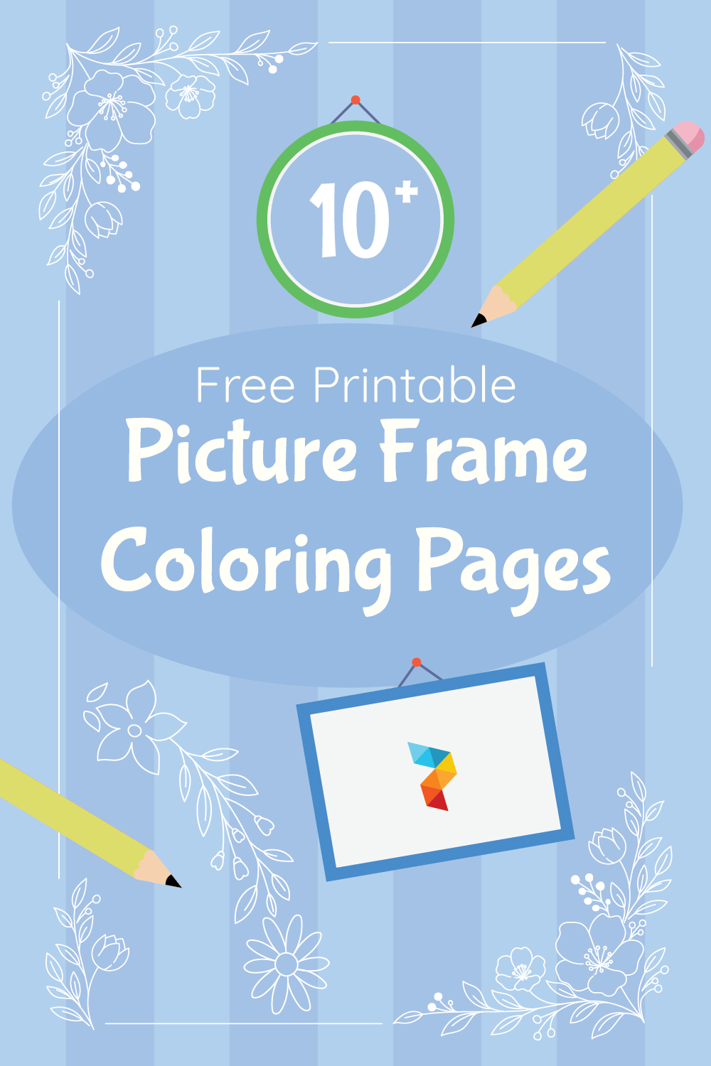 Picture Frame Coloring Pages