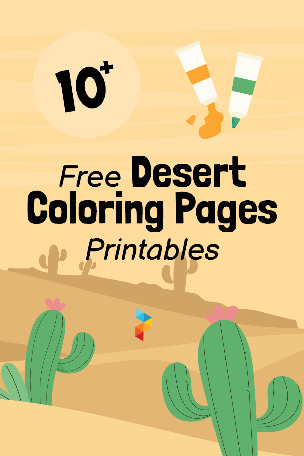 Desert Coloring Pages Printable