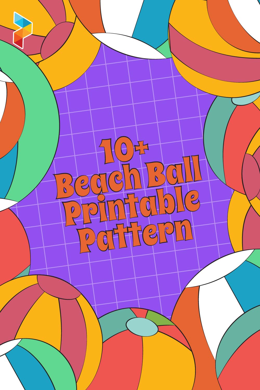 Beach Ball Printable Pattern
