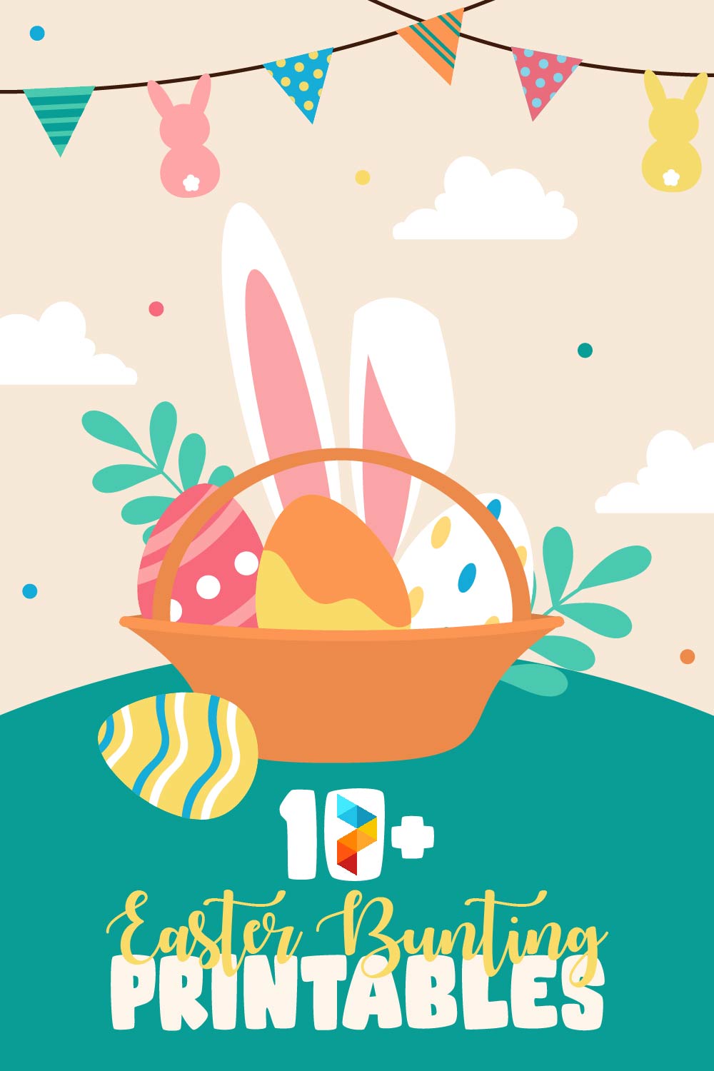 Easter Bunting Printables