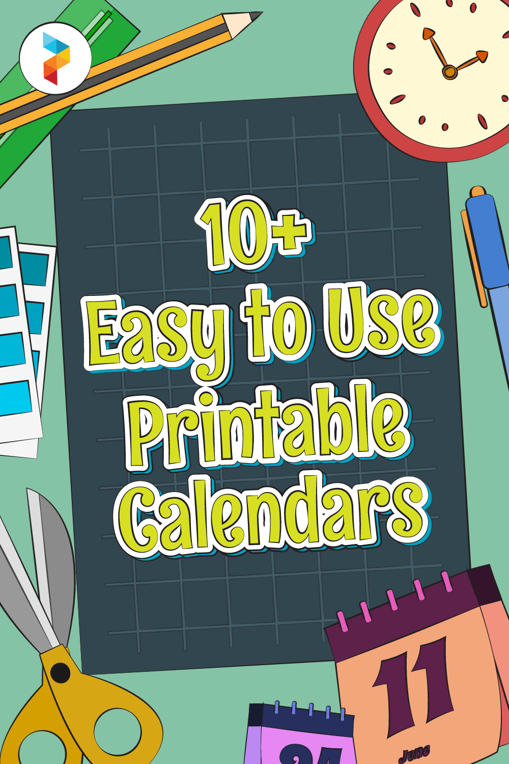 Easy To Use  Calendars