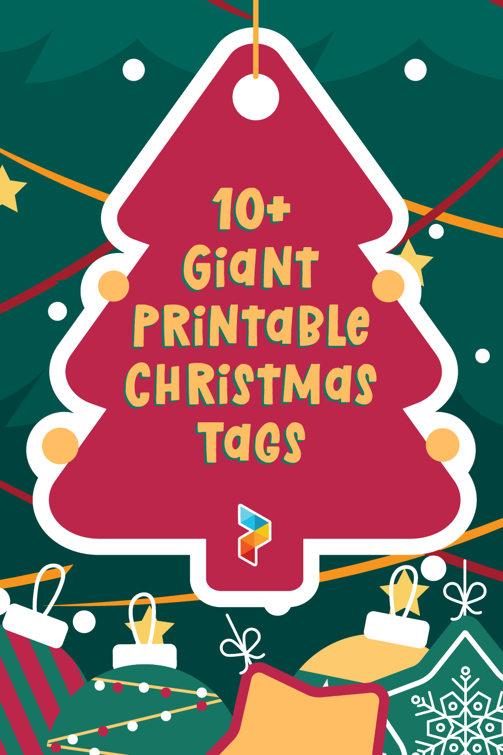 Giant  Christmas Tags