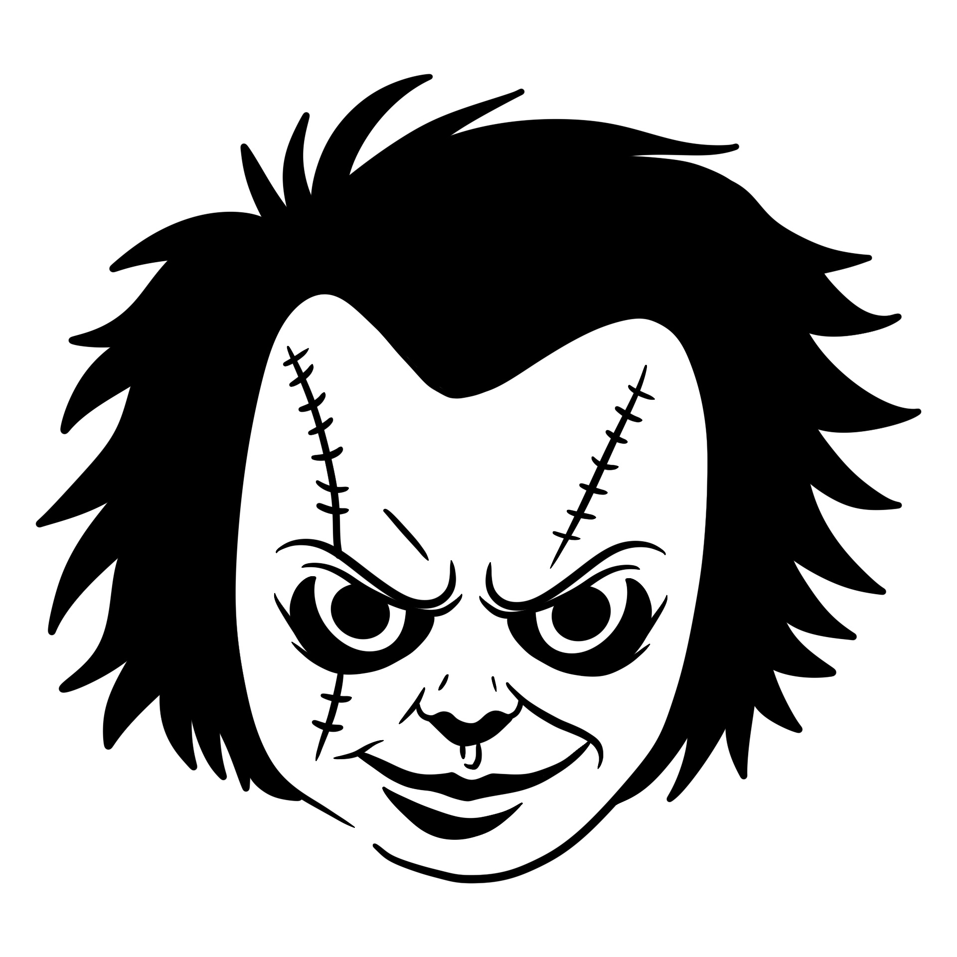 Halloween Horror Pumpkin Stencils Halloween Horror Pumpkin Stencils