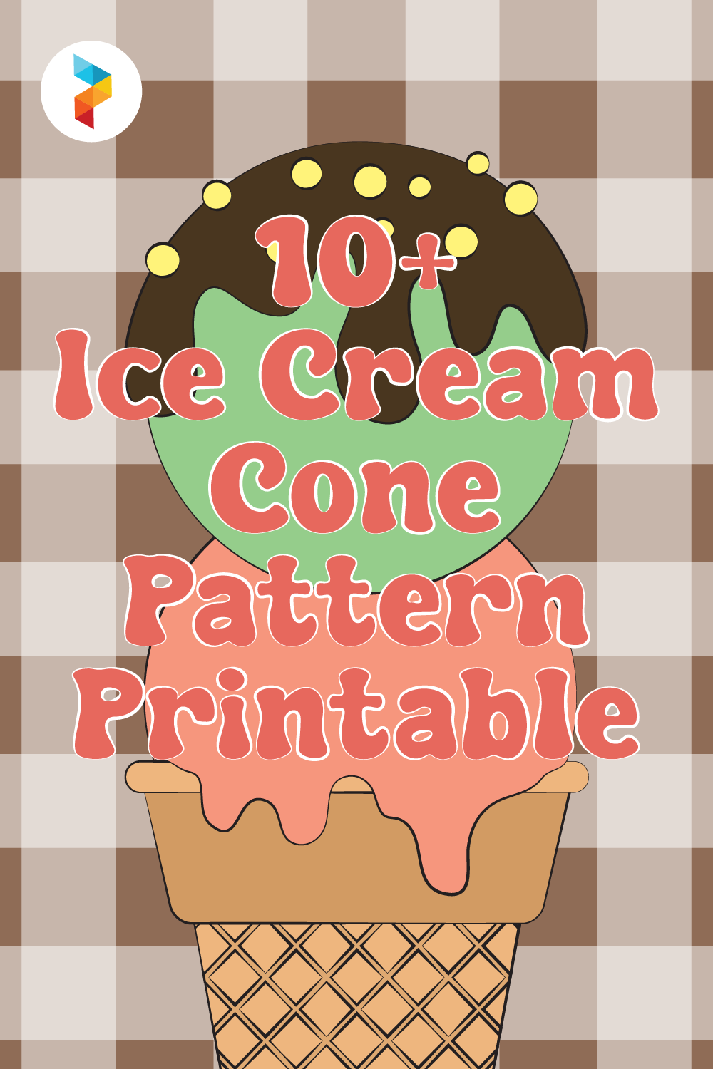 Ice Cream Cone Pattern