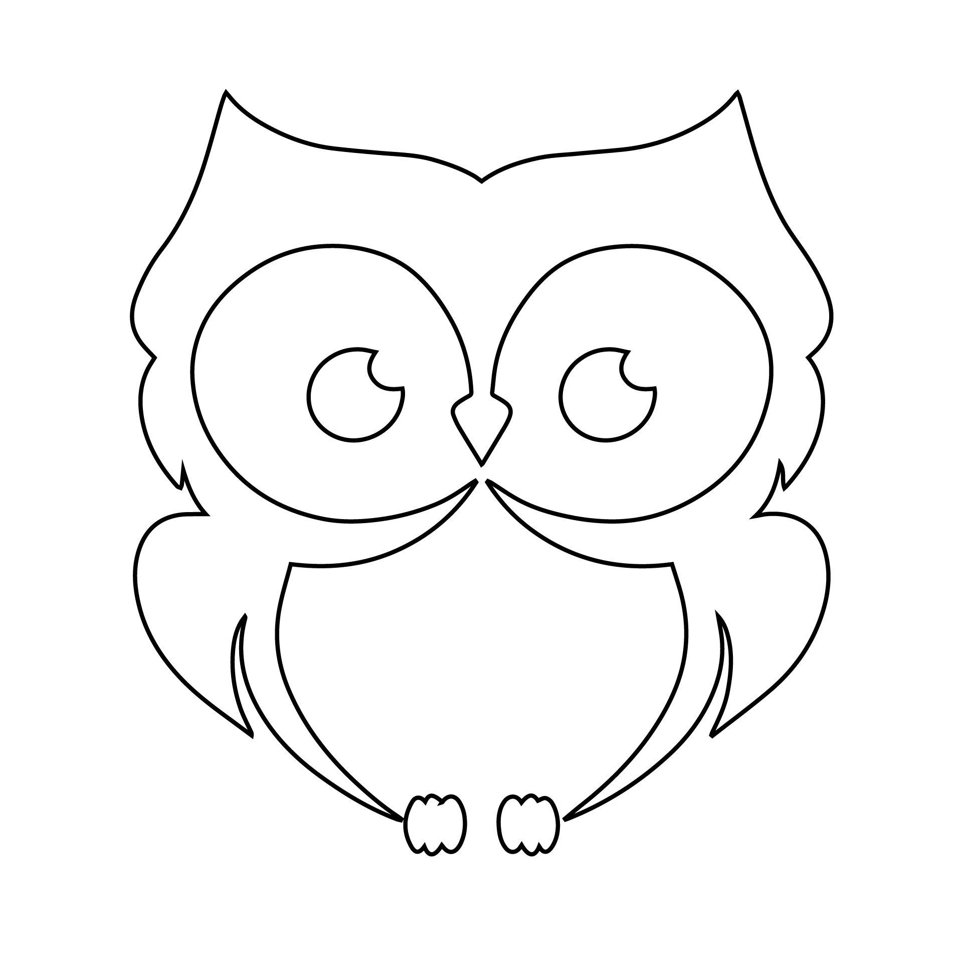 Kids Owl Pumpkin Carving Outlines Kids Owl Pumpkin Carving Outlines