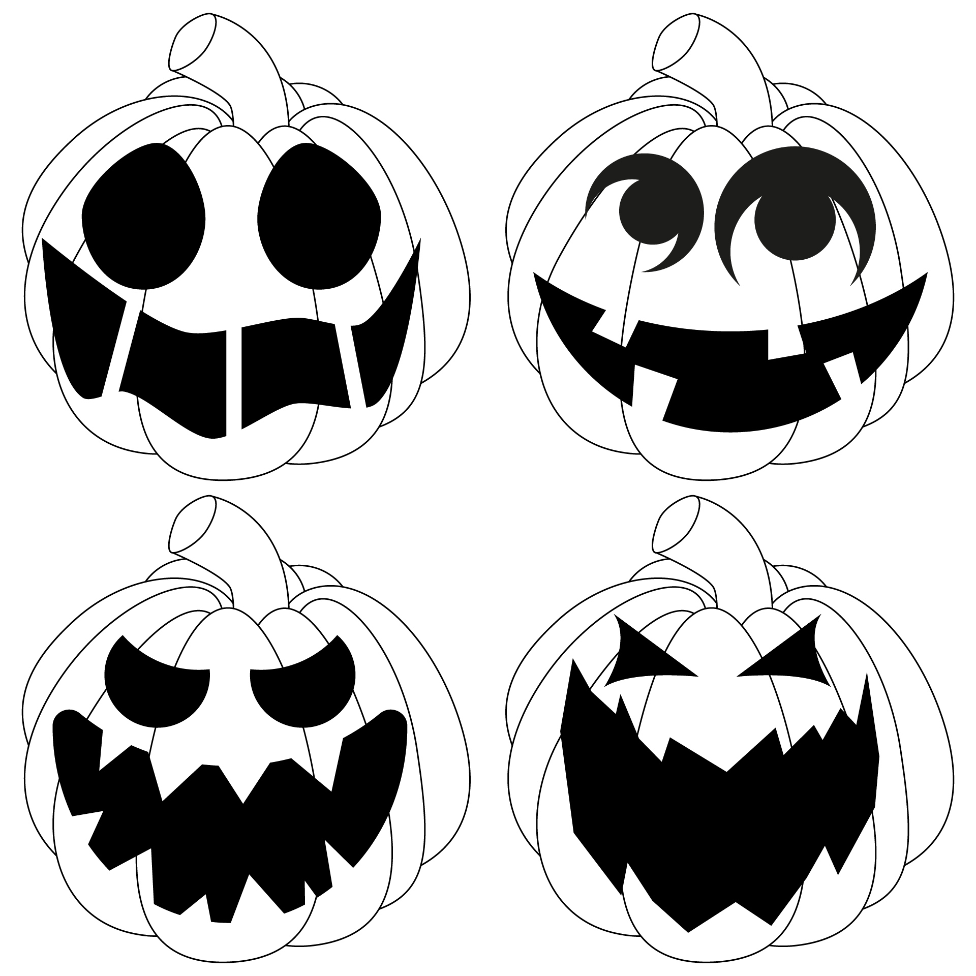 Kids Pumpkin Carving Patterns Printable Kids Pumpkin Carving Patterns Printable