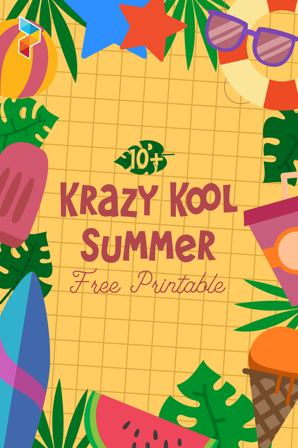 Krazy Kool Summer Printable