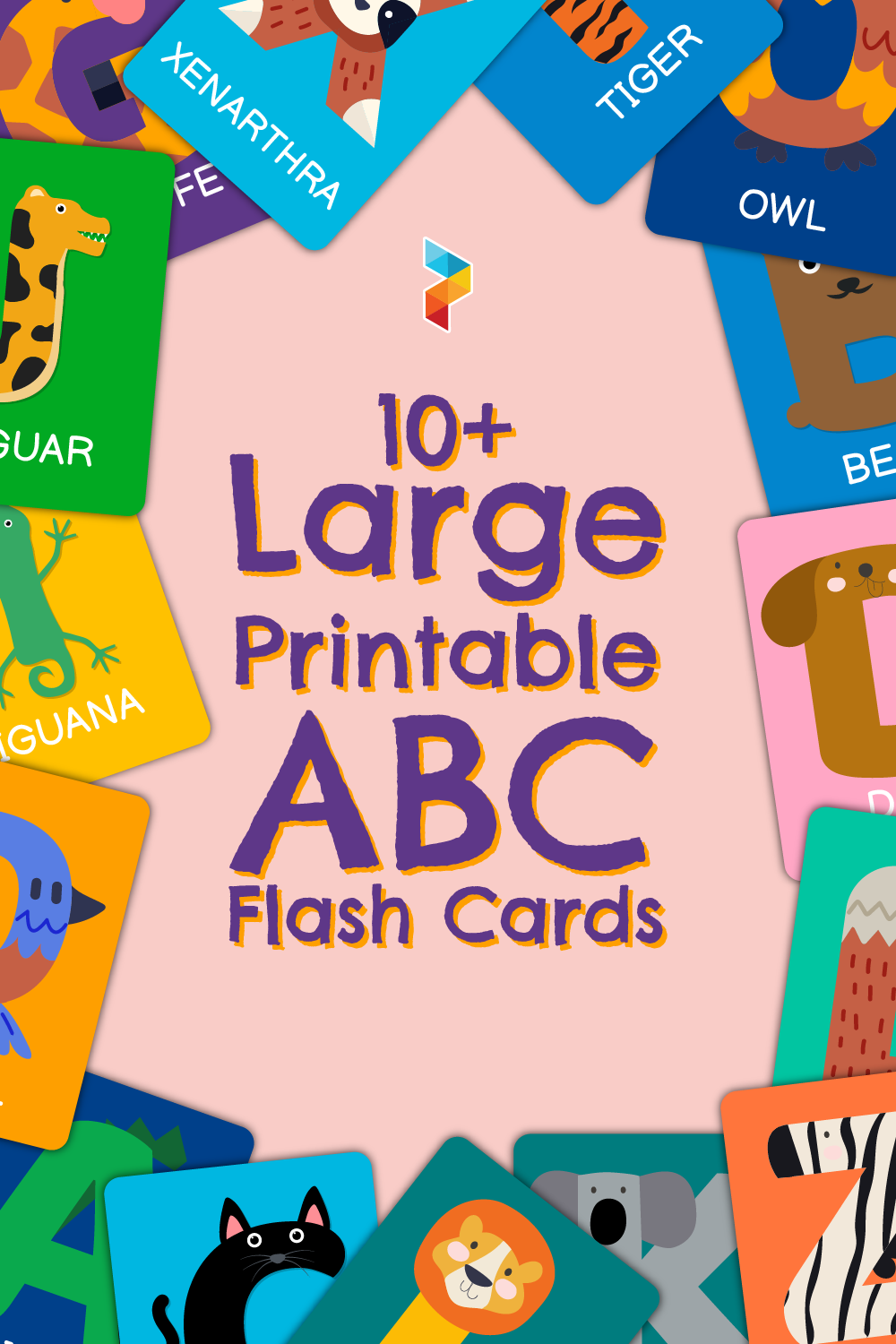 Large  ABC Flash Cards