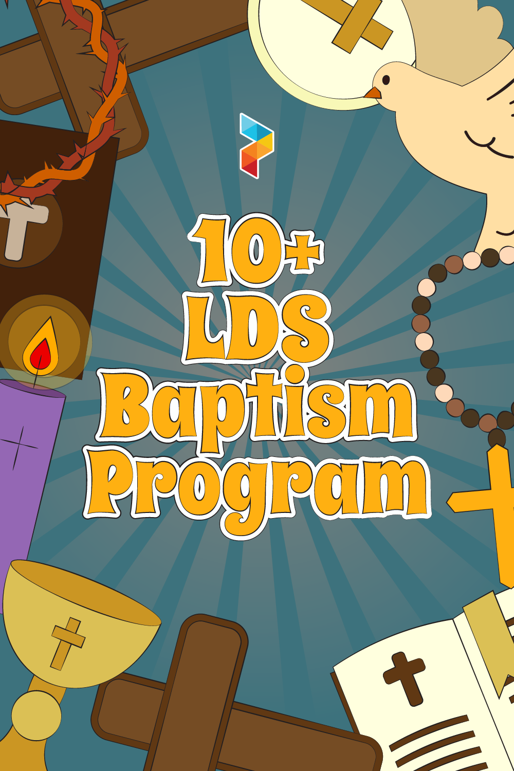 LDS Baptism Printable Program