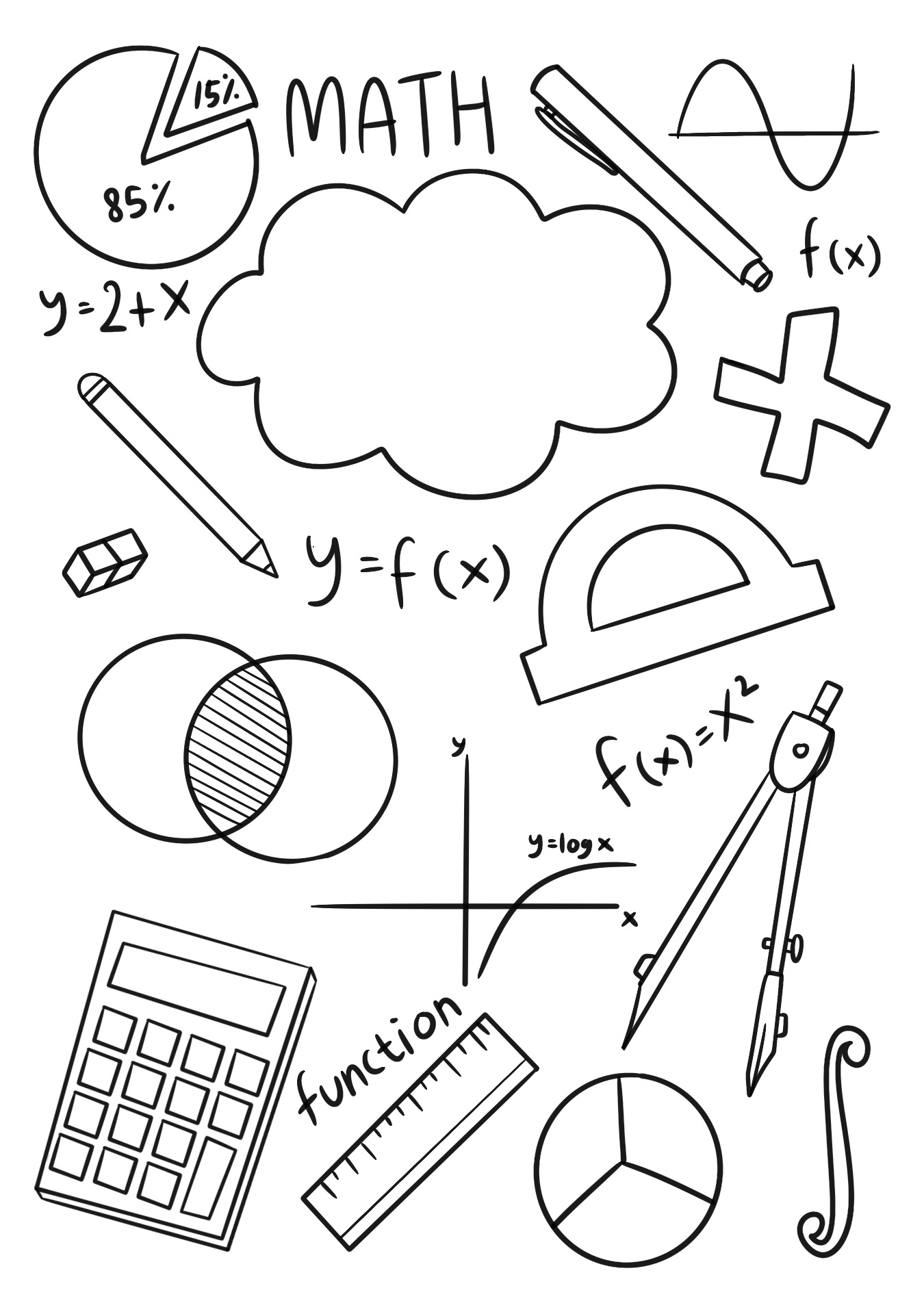 Math Functions Printable Binder Covers Math Functions Printable Binder Covers