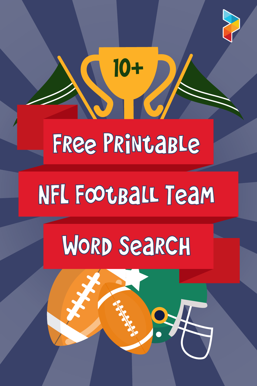 NFL Football Team Word Search Printable