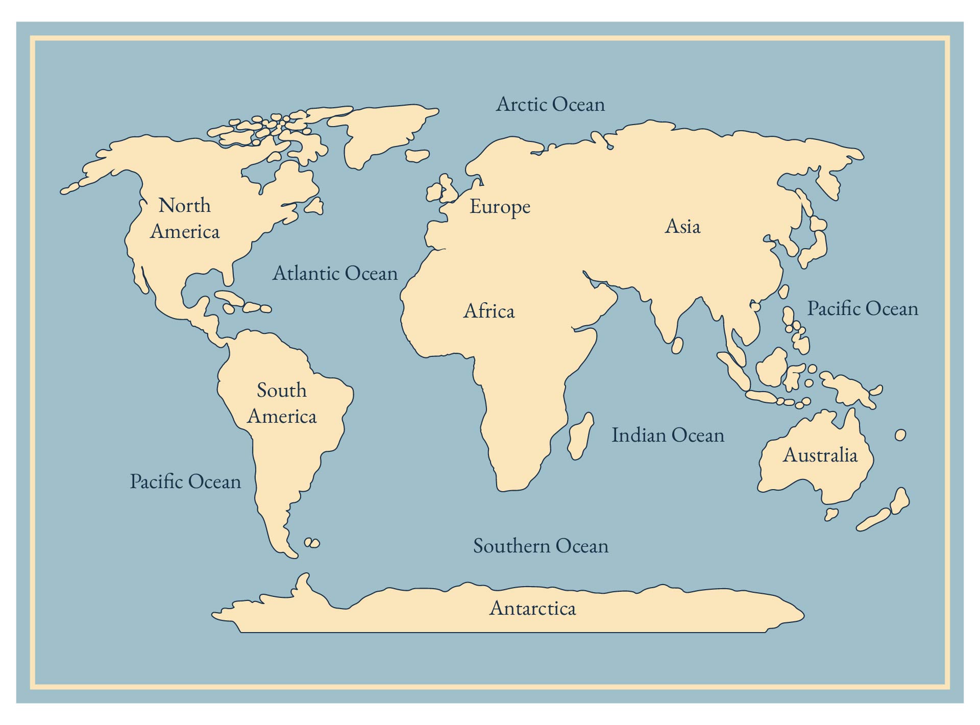 Oversized World Map Printable Oversized World Map Printable
