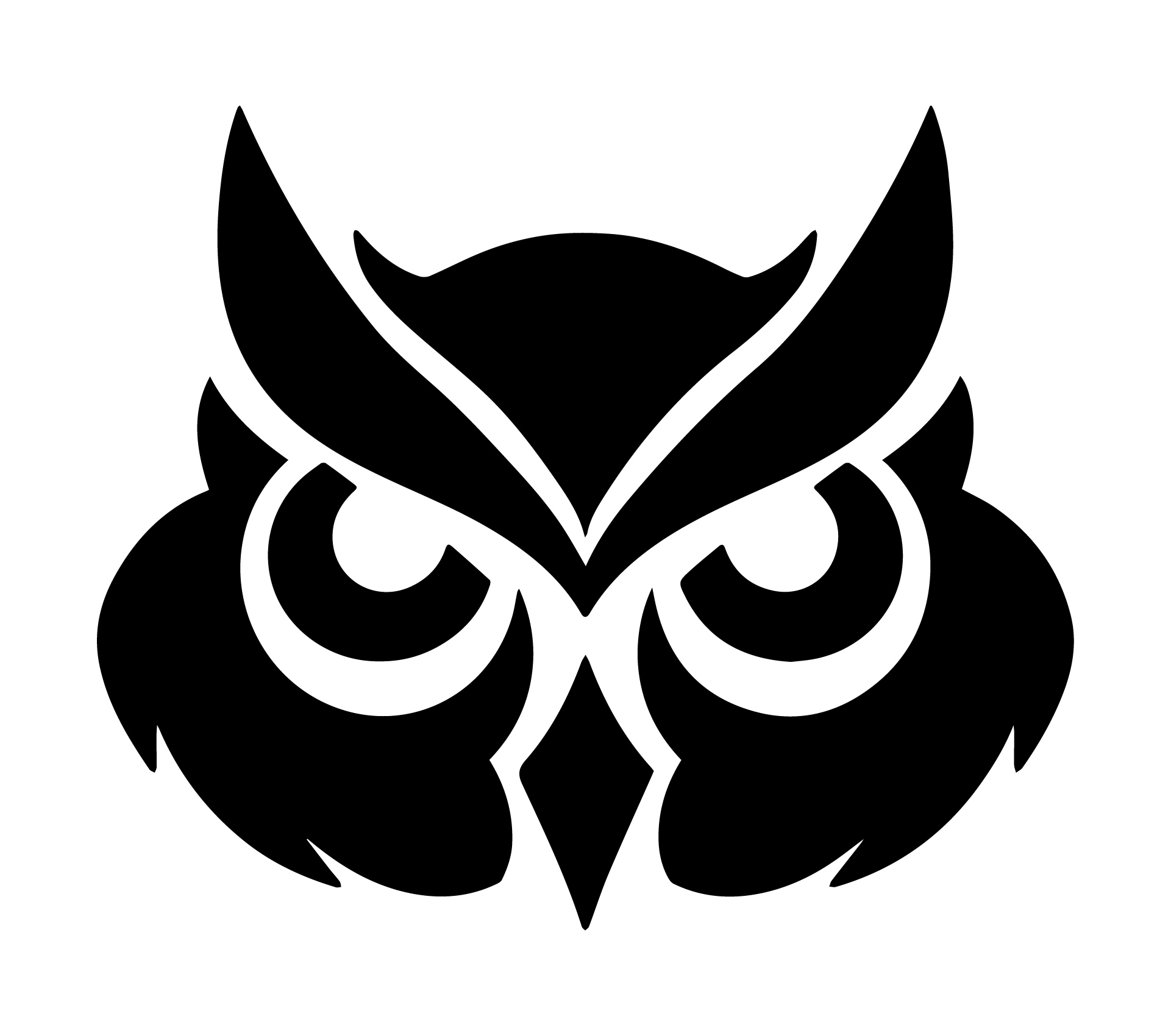 Owl Face Pumpkin Carving Patterns Owl Face Pumpkin Carving Patterns