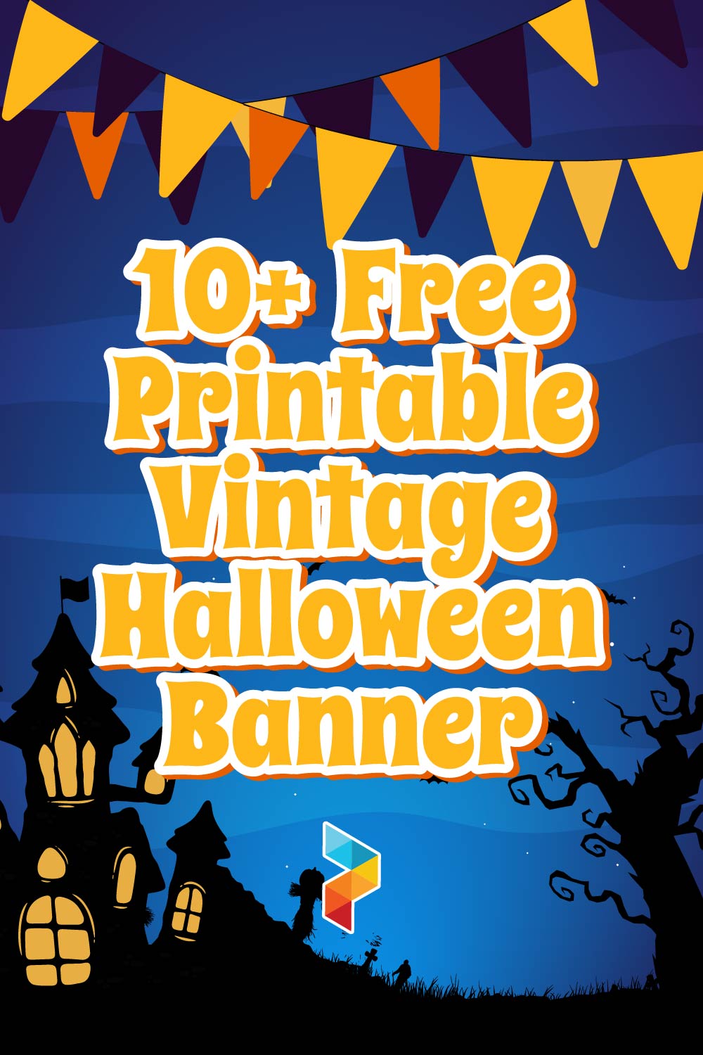 Vintage Halloween Banner Vintage Halloween Banner
