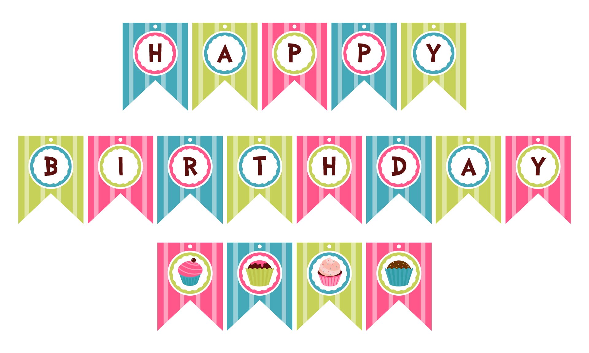 Printable Birthday Banner for Kids Printable Birthday Banner for Kids